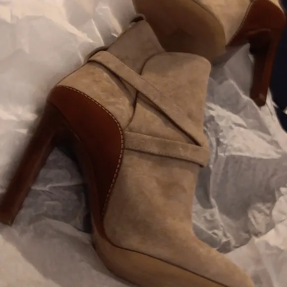 Ralph Lauren (Purple Label) Calf-Suede Jensynn Ankle boots