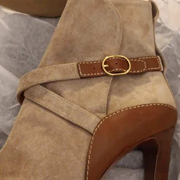 Ralph Lauren (Purple Label) Calf-Suede Jensynn Ankle boots