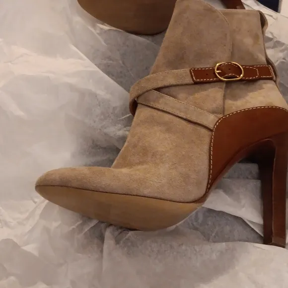 Ralph Lauren (Purple Label) Calf-Suede Jensynn Ankle boots