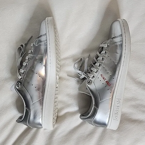 RARE Adidas Stan Smith Space Suit Silver Sneakers Athletic Luxury Limited