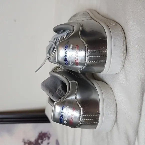 RARE Adidas Stan Smith Space Suit Silver Sneakers Athletic Luxury Limited