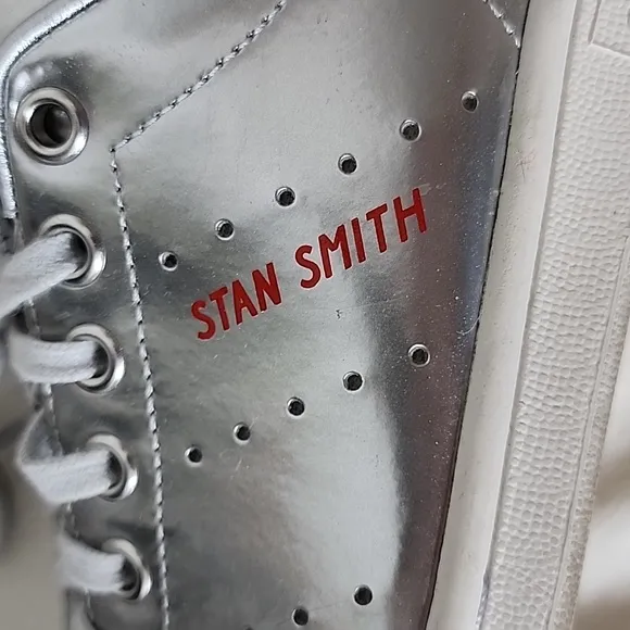 RARE Adidas Stan Smith Space Suit Silver Sneakers Athletic Luxury Limited