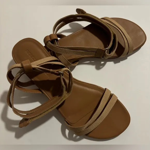 Rebecca Allen The Flat Two Strap, Nude III