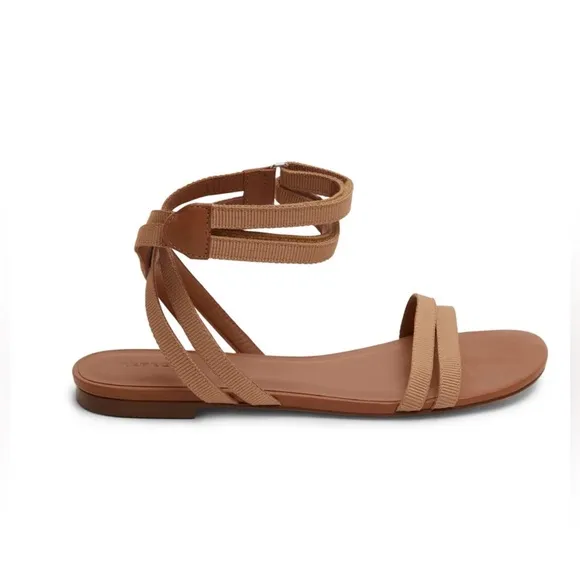 Rebecca Allen The Flat Two Strap, Nude III