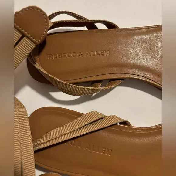 Rebecca Allen The Flat Two Strap, Nude III