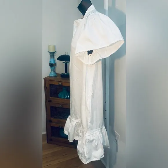 Rebecca Minkoff Natalia Flounce Dress. Color: White.