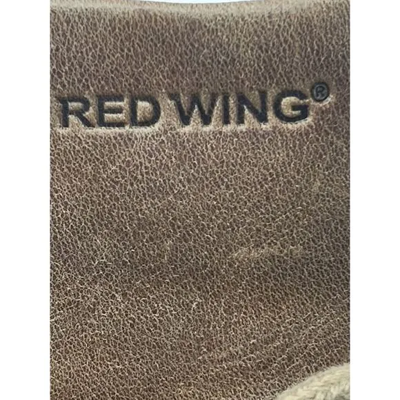 Red Wing Off Duty Oxford Brown Leather Casual Men's 11.5 EEEE‎ Wide Shoes 4758
