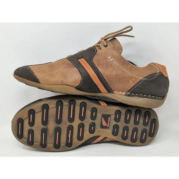 Red Wing Off Duty Oxford Brown Leather Casual Men's 11.5 EEEE‎ Wide Shoes 4758