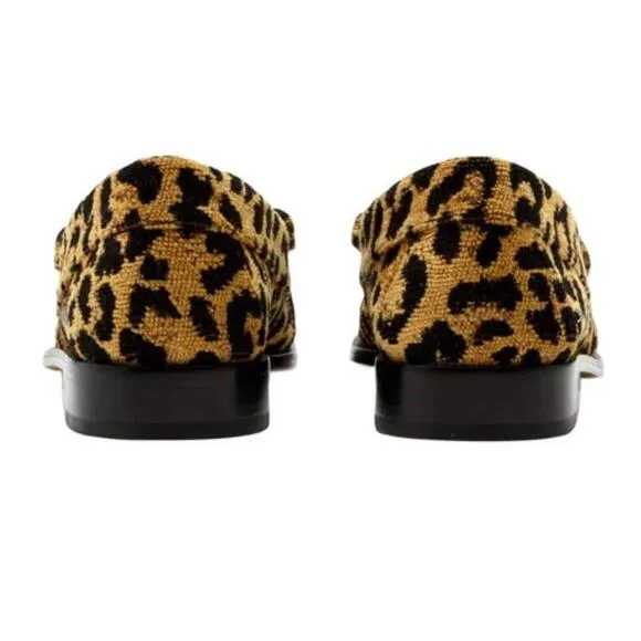 RE/DONE90s Leopard Print Loafers - 38 US8