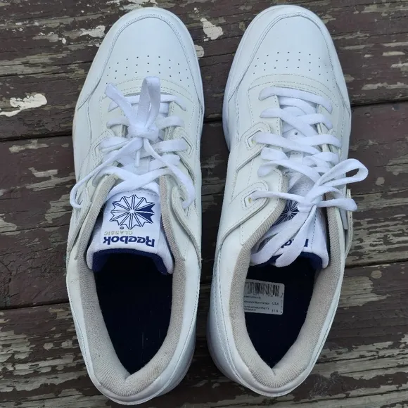 Reebok Runwalk Men's White Sneakers Sz 11.5