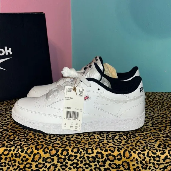 Reebok White &amp; Blue sneakers