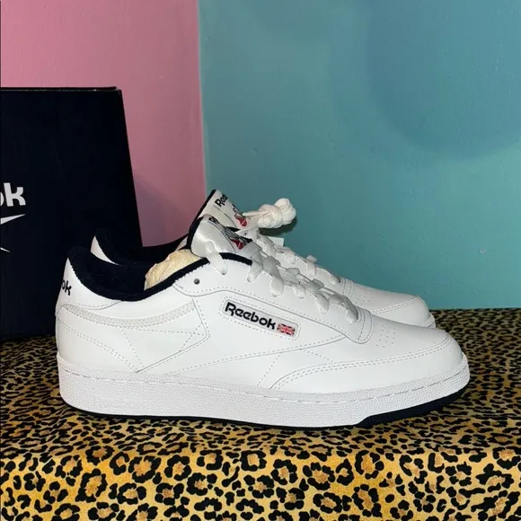 Reebok White &amp; Blue sneakers