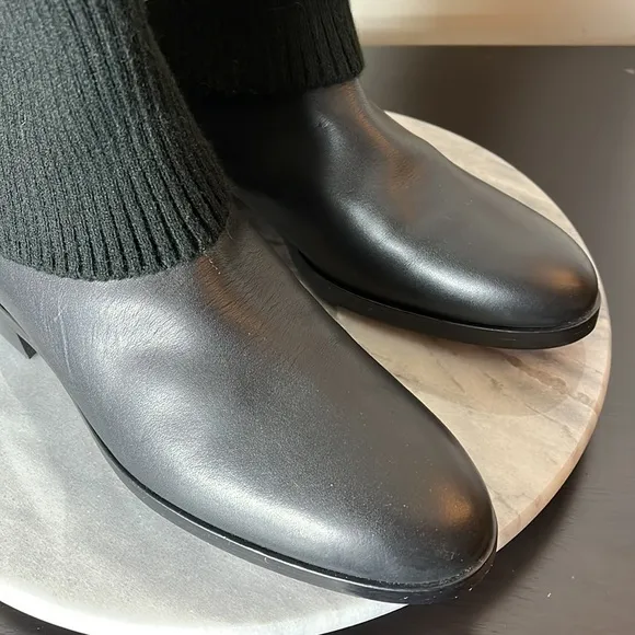 Reed Evins fold over knit calf boots 2010