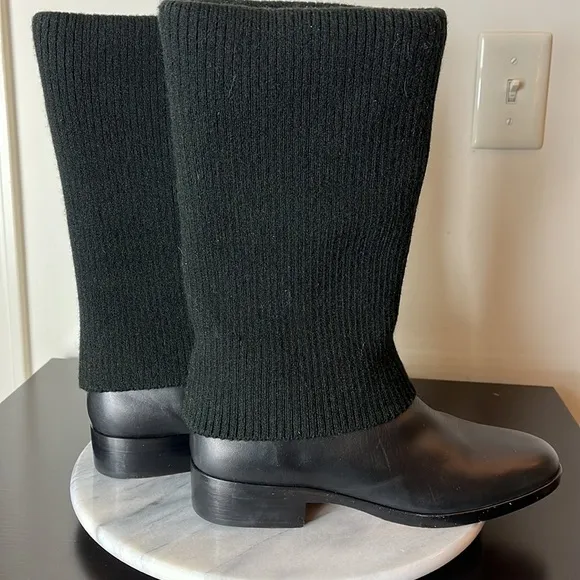 Reed Evins fold over knit calf boots 2010