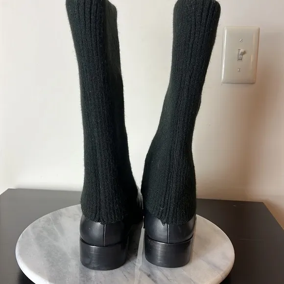 Reed Evins fold over knit calf boots 2010