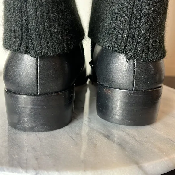 Reed Evins fold over knit calf boots 2010