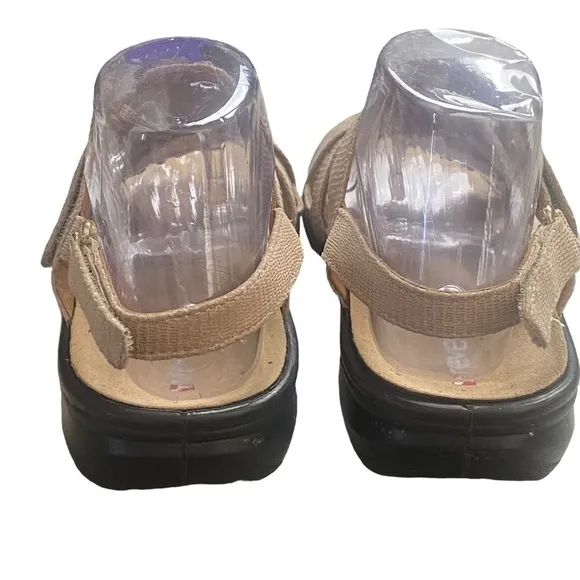 Revere Toledo sandals Velcro adjustable straps US 7/UK 5M rubber sole