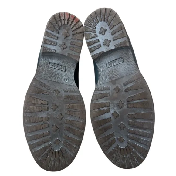 ROAN by Bed Stu Gossip Ankle Boots Gray Napa Size 8