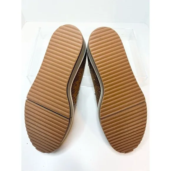 Robert Clergerie Snakeskin Loafers, Size 38.5