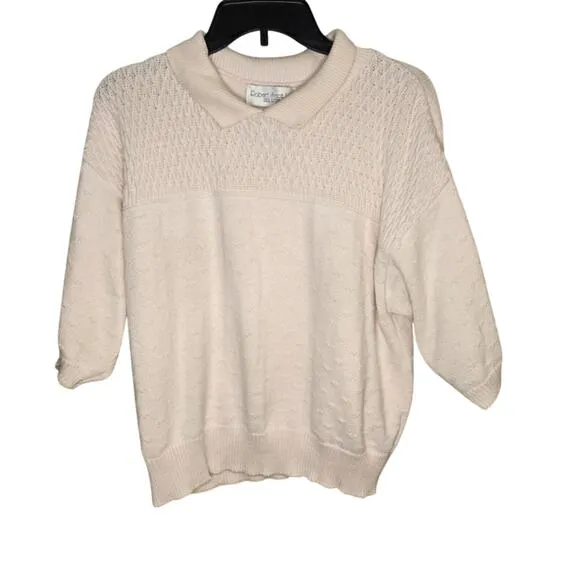 Robert Scott Ltd. Pink Cotton Sweater - Size XL 0220