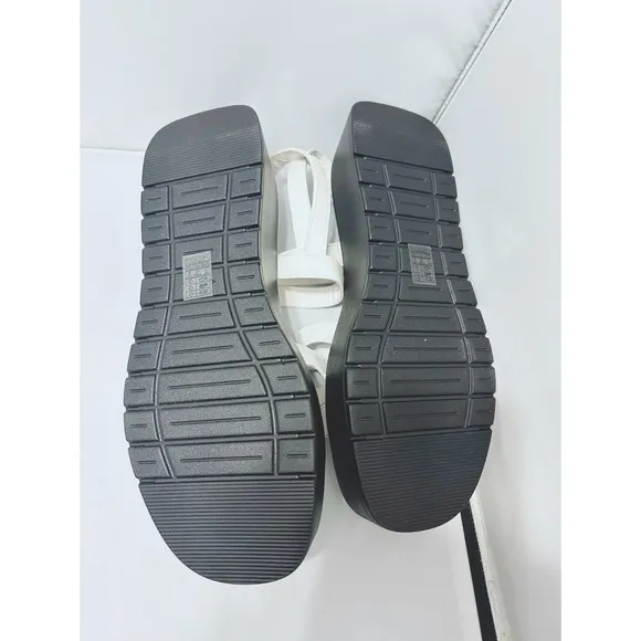 Rocketdog Dover Platform Sandals in White (NWOB)