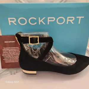 Rockport &quot;Adelyn&quot; Anklestrap Flats. NIB. Size 5.5