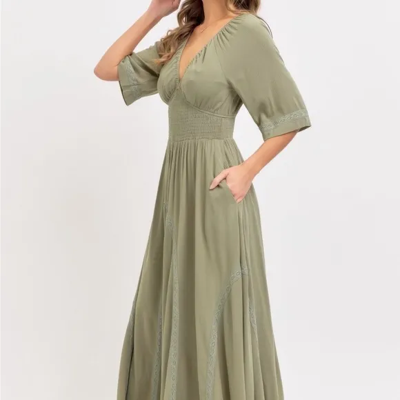 Romantic Flowy Maxi Dress