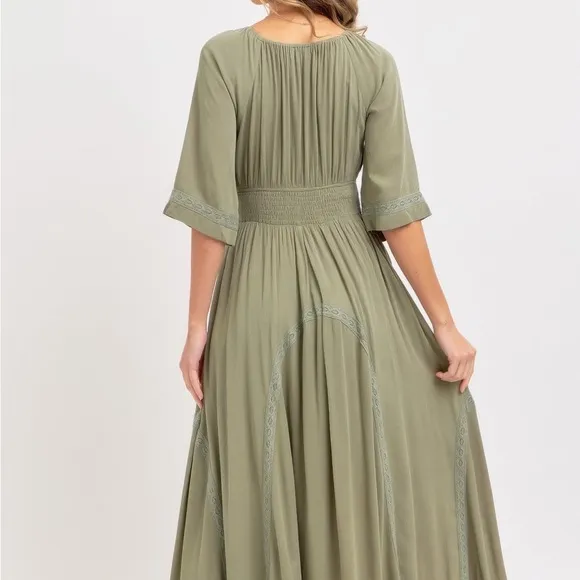 Romantic Flowy Maxi Dress