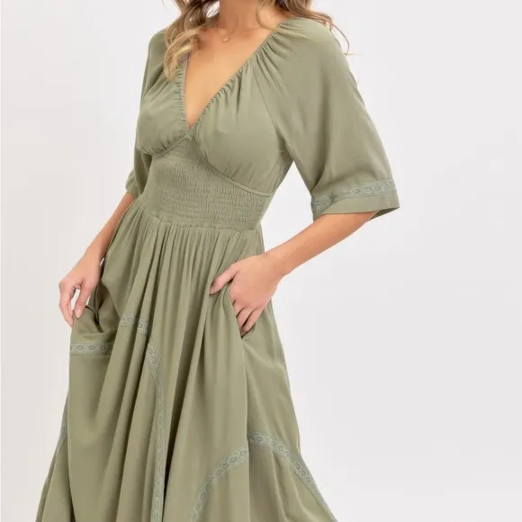 Romantic Flowy Maxi Dress