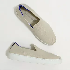 ROTHYS BEIGE SAND ORIGINAL SLIP ON SNEAKER KNIT SHOE