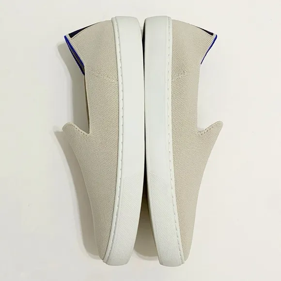 ROTHYS BEIGE SAND ORIGINAL SLIP ON SNEAKER KNIT SHOE