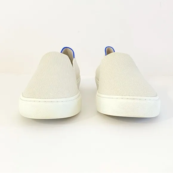 ROTHY’S CREAM TAN SAND THE ORIGINAL SLIP ON KNIT SNEAKER