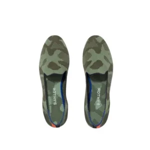Rothy’s Green Camo Loafers Flats Size 9‎