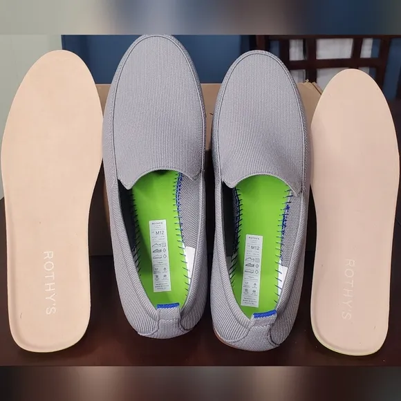 Rothy's Men's Gray Loafers