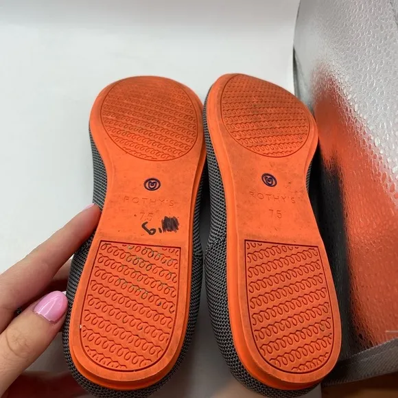 Rothy’s round toe women’s flats size 7.5