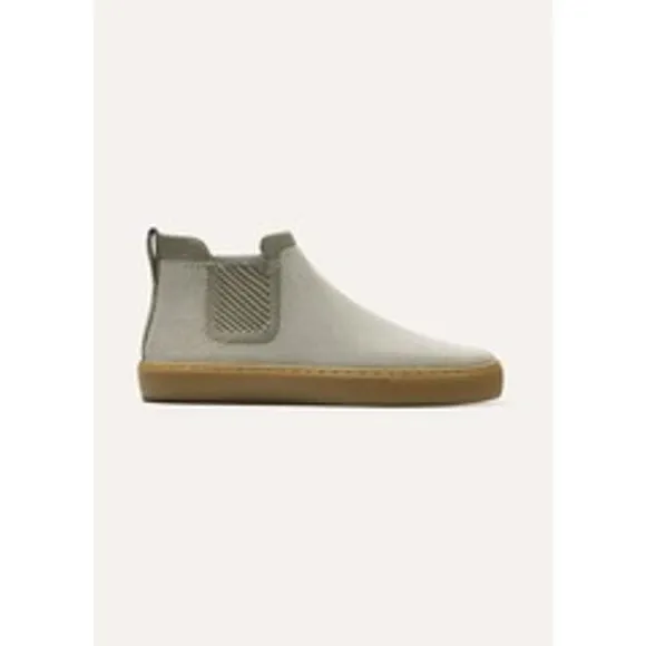 Rothy's The Chelsea Light Sage Green Ankle Boot High Top Sneakers Size 7 NWOT