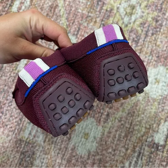 Rothy’s The Driver Loafers in Berry Size 8.5