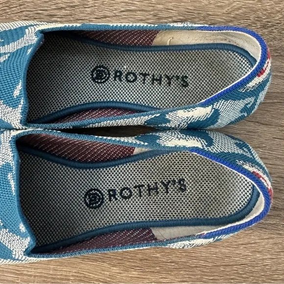 Rothy's The Loafer in Moroccan Teal (Retired), Size 11.5