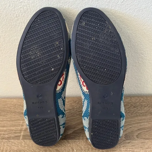 Rothy's The Loafer in Moroccan Teal (Retired), Size 11.5