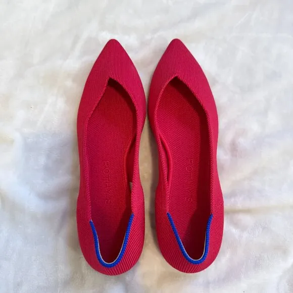 Rothy's The Point Flats in Red