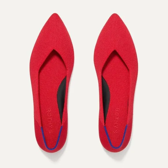 Rothy's The Point Flats in Red