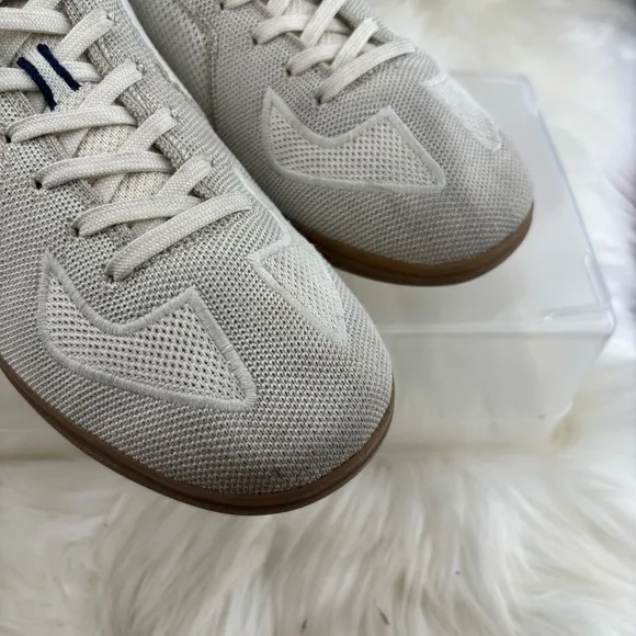 Rothy's White and Blue Sneakers Versatile Everyday Style