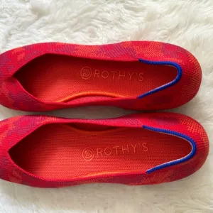 Rothy's Women's Red Flats