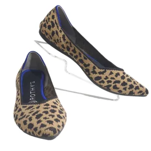 Rothys Women's The Point Ballet Flat Slip On Shoes Size‎ 7 Cheetah Print
