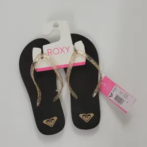 ROXY Hawaiian Thong Sandals NWT Size 4