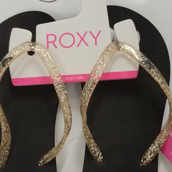 ROXY Hawaiian Thong Sandals NWT Size 4