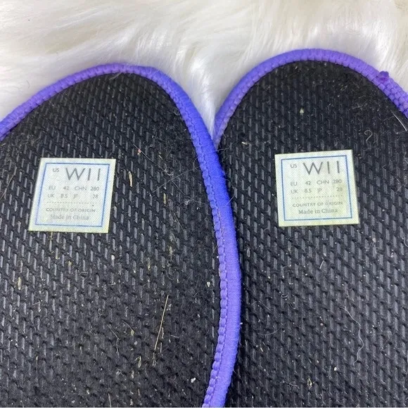RUTHY’S SPOTTED LEOPARD PRINT BLUE HALO  ROUND TOE FLATS-LOAFERS SIZE W11