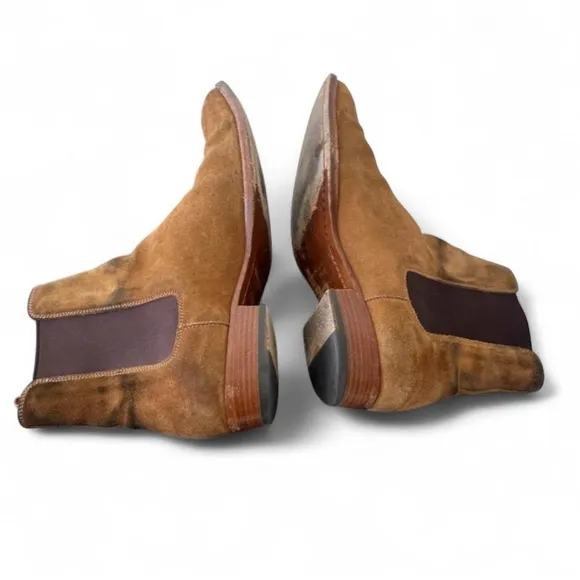 SAINT LAURENT YSL WYATT CHELSEA BOOTS IN SUEDE Size 40/7