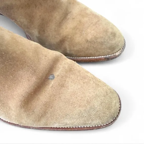 SAINT LAURENT YSL WYATT CHELSEA BOOTS IN SUEDE Size 40/7
