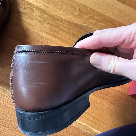 Salvatore Ferragamo Brown Giant Loafers